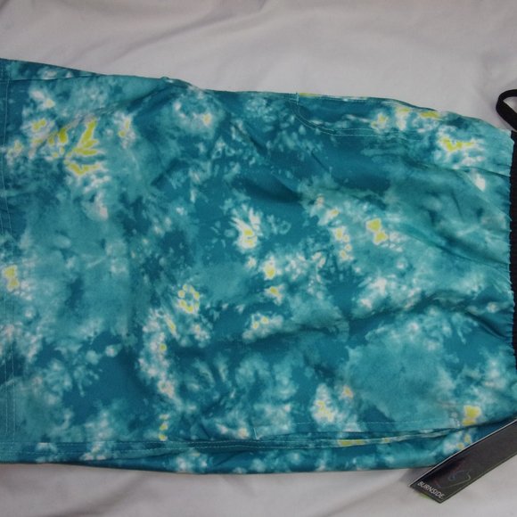 NEW Large Burnside Island Hopper Tie Dye Swim Trunks - Picture 2 of 7